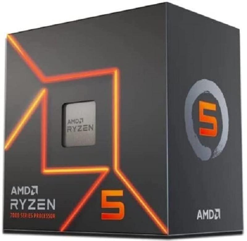 AMD - AMD Ryzen 5 7600, with Wraith Prism Cooler 3.8GHz 6コア / 12スレッド 38MB 65W 100-100001015BOX