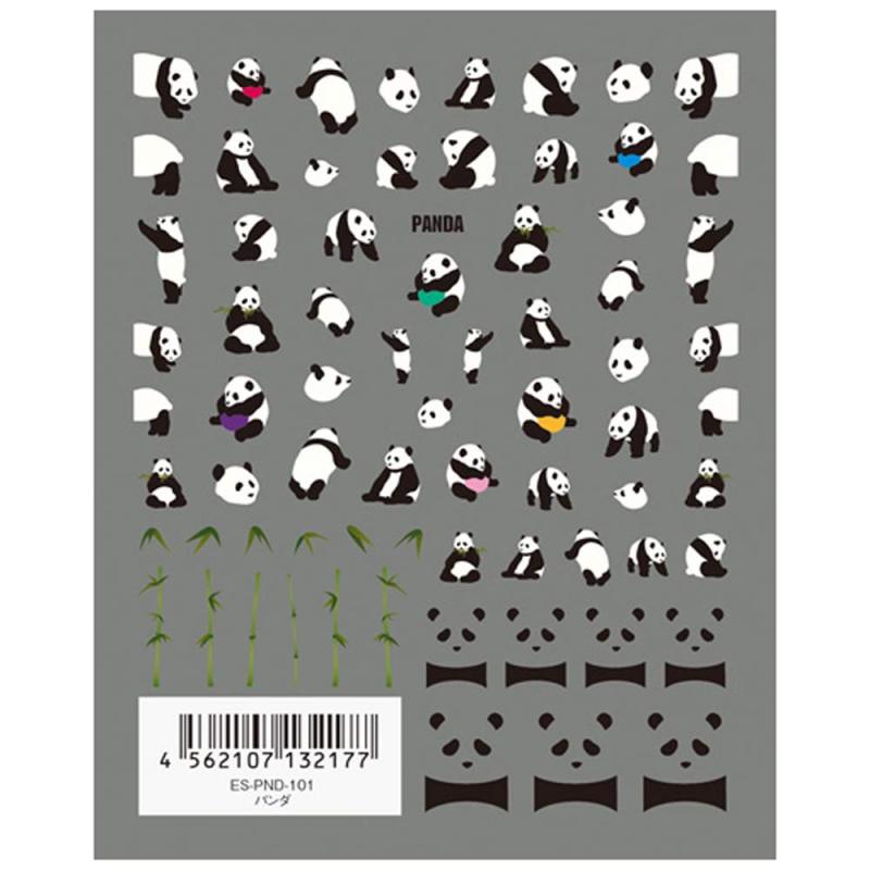 TSUMEKIRA(ツメキラ) ネイルシール 【es】パンダ ES-PND-101