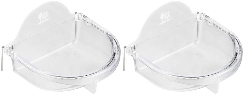 SANKO 浅型バード食器L×2個