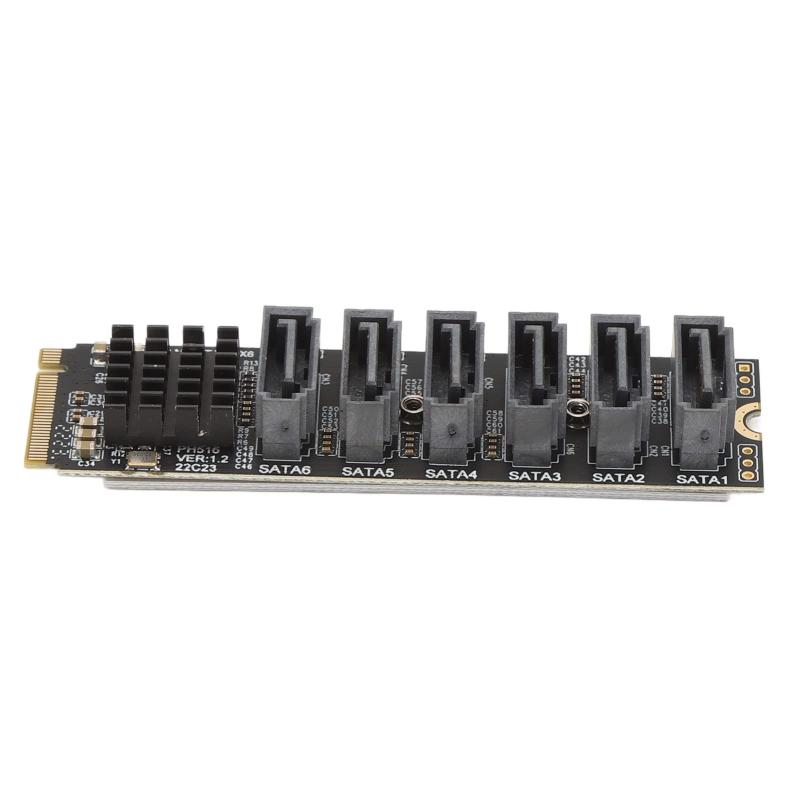 Other - Akozon M.2 to 3.0 アダプターカード 6Gbps 高速 ASM1166 M.2 PCIE to 拡張カード 家族向け