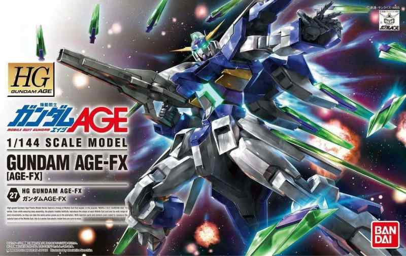 HG 機動戦士ガンダムAGE ガンダムAGE-FX 1/144スケー