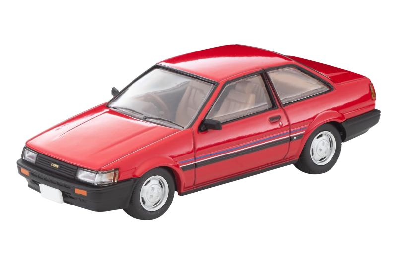 樂天商城 - トミーテック (TOMYTEC) トミカリミテッドヴィンテージ ネオ 1/64 LV-N284b トヨタ カローラレビン 2ドア ライム 赤 84年式 完成品