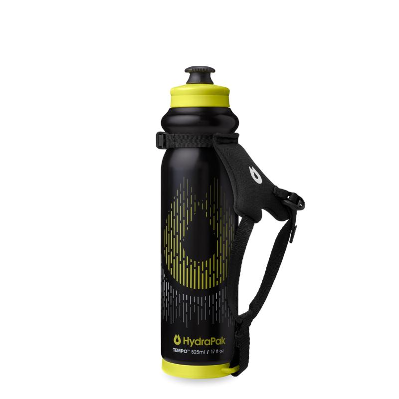 HydraPak Tempo Pro (400または525ml) - 手持ち式ランニングスクイーズボトル トレーニングやレースデーの水分補給用 取り外し可能なストラップ付き whitehalca-10191395 White market サンプル画像2