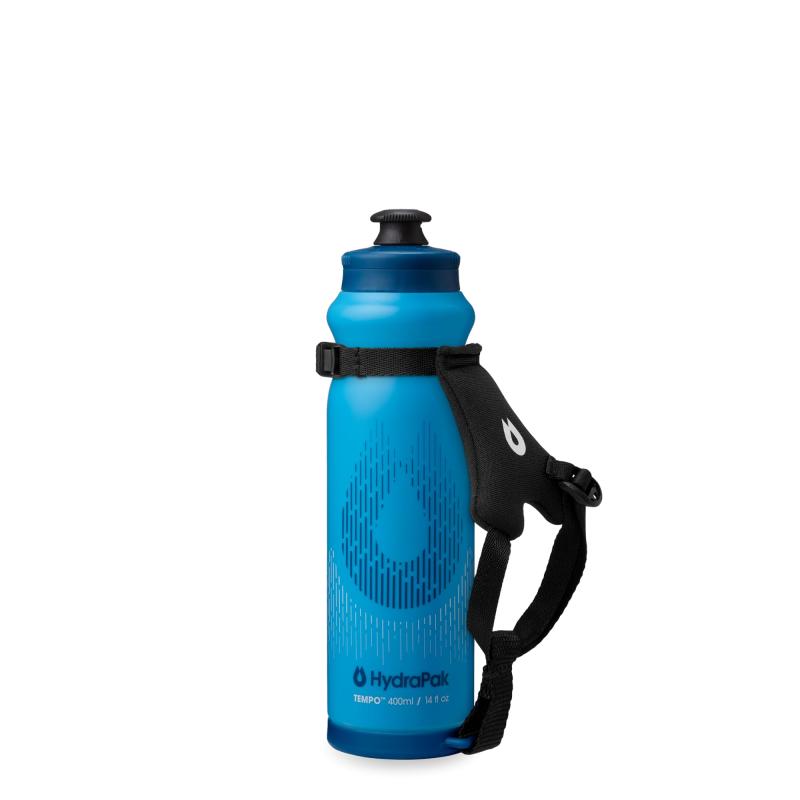 HydraPak Tempo Pro (400または525ml) - 手持ち式ランニングスクイーズボトル トレーニングやレースデーの水分補給用 取り外し可能なストラップ付き whitehalca-10191395 White market サンプル画像3