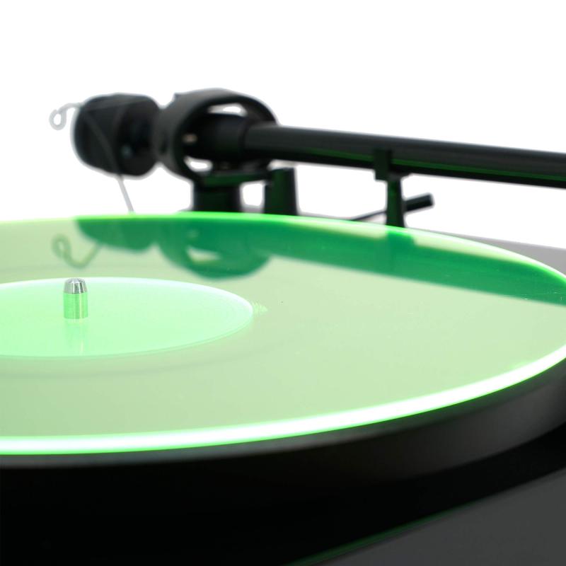 Hudson Hi-Fi アクリルターンテーブルマット | アメリカ製LPスリップマット グリーンリット whitehalca-10188414 White market サンプル画像2