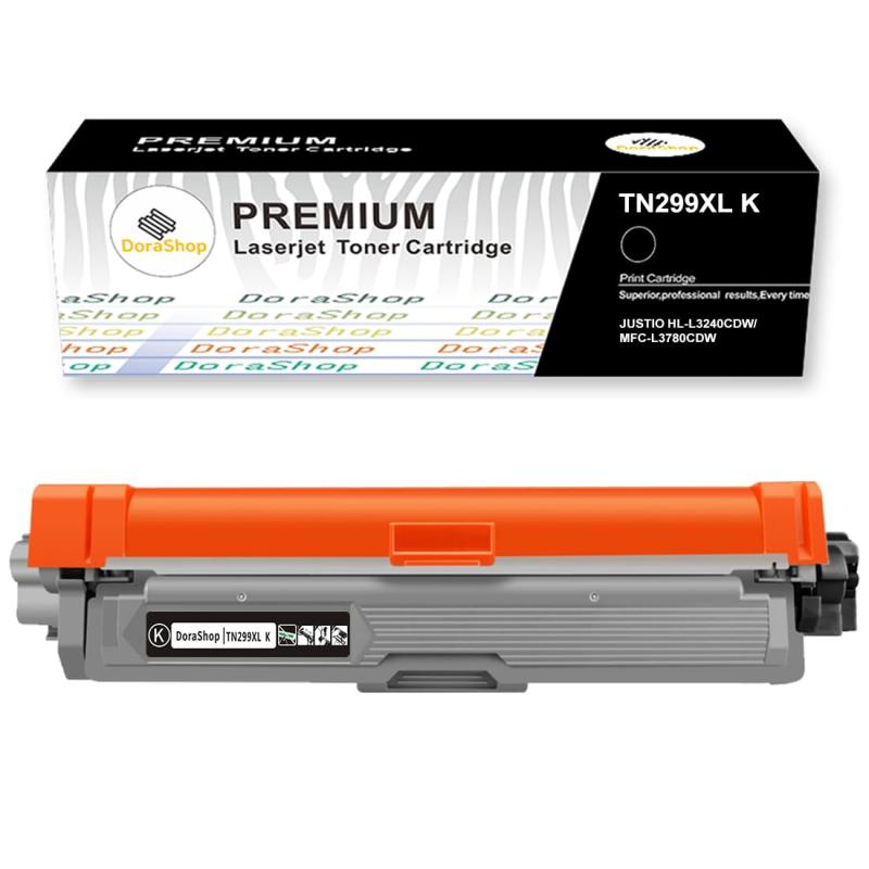 Rakuten - 【】Brother用 ブラザー TN299XL（ TN299XLBK ) 大容量　互換トナーカートリッジ 「1本 ブラック」 対応機種：HL-L3240CDW、MFC-L3780CDW国際規格ISO9001認証工場生産 【DoraShop】