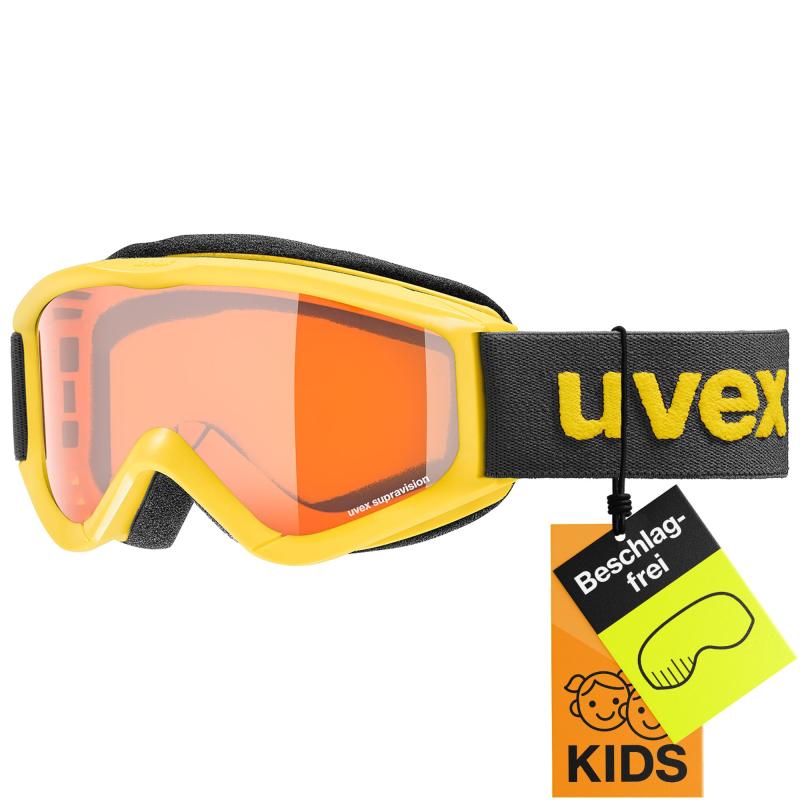 uvex(ウベックス) 子供用 スキースノーボードゴーグル くもり止め シングルレンズ speedy pro