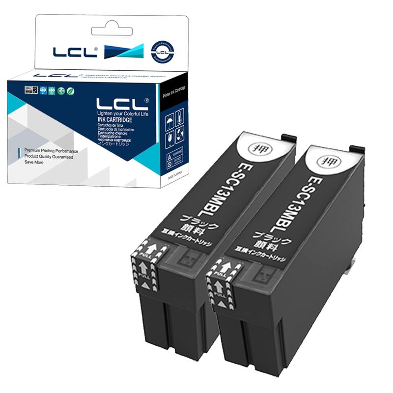 Rakuten - LCL エプソン用 SC13 SC13MBL SC13MBM 増量 顔料 互換インクカートリッジ （2パック ブラック）対応機種：SC-T2150/T3150/T3150N/T3150M/T315C0 /T315NC0/T31BUN/T31CF/T31N