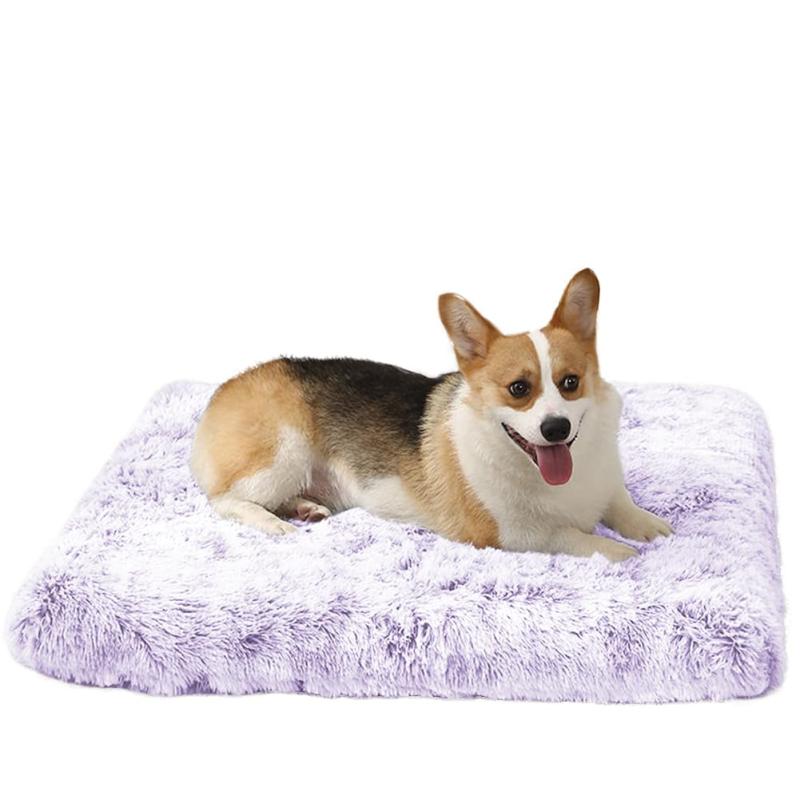 Rakuten - Bidason ペット用クッション 犬 猫 ベッド クッション マット ふわふわ もこもこ 暖か ぐっすり眠る 犬ベッド 猫ベッド 寒さ対策 保温 滑り止め ペットマット ケージ 洗える 室内用 通年