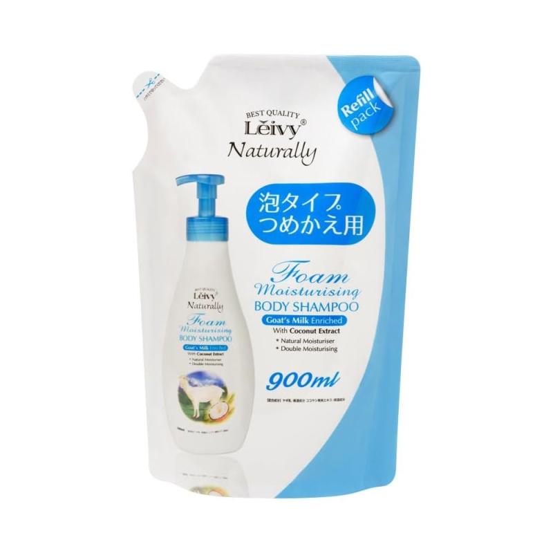 Leivy(レイヴィー) フォーム ボディシャンプー ゴートミルク 詰替え用 (900mL)