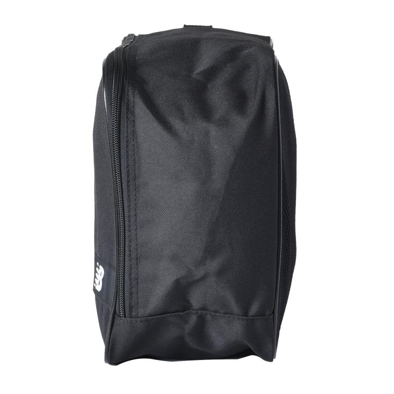 [ニューバランス] シューズケース L (LAB55623) ハイカット バスケ シューズポーチ 部活 靴入れ シューズバッグ 大きめ BKW(ブラック/ホワイト) one size