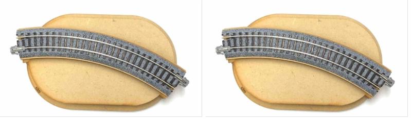 カトー(KATO) Nゲージ ミニジオラマベース曲線R183mm (線路付キット) 24-052 鉄道...