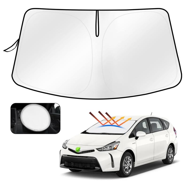 CARTIST トヨタ プリウスα プリウス40系 サンシェード Prius サンセット サンライン サンフィア フロントサンシェード 日よけ 遮光 シェード UVカット 車中泊 カスタムパーツ アクセサリー 内装