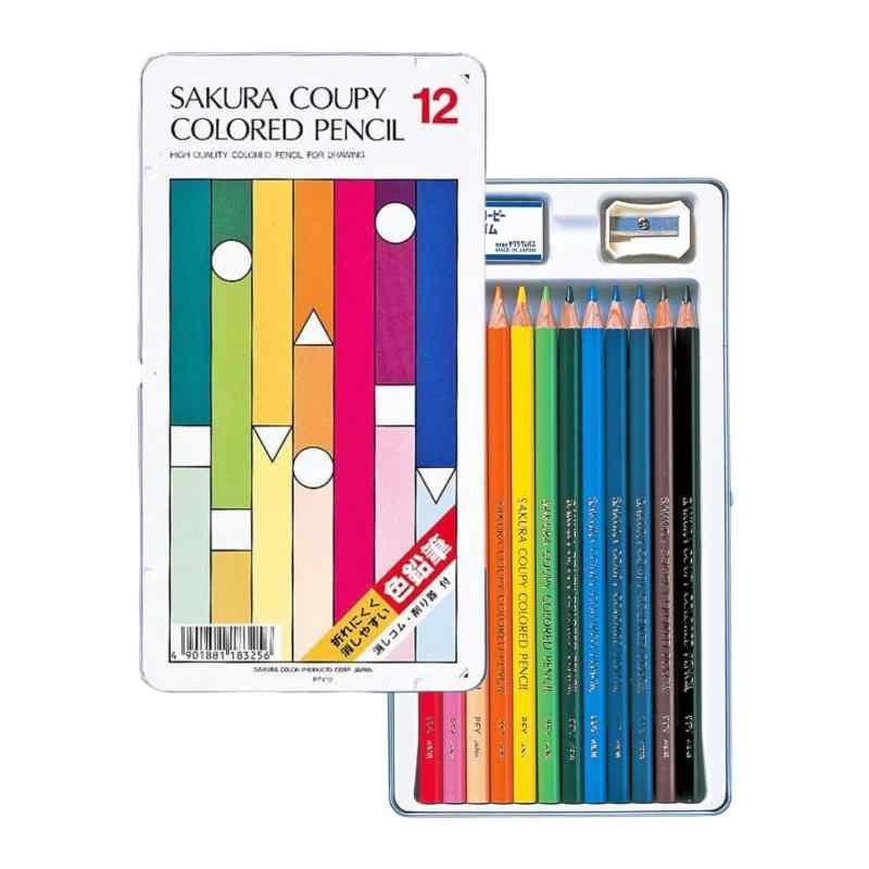 サクラクレパス クーピー色鉛筆 PFY