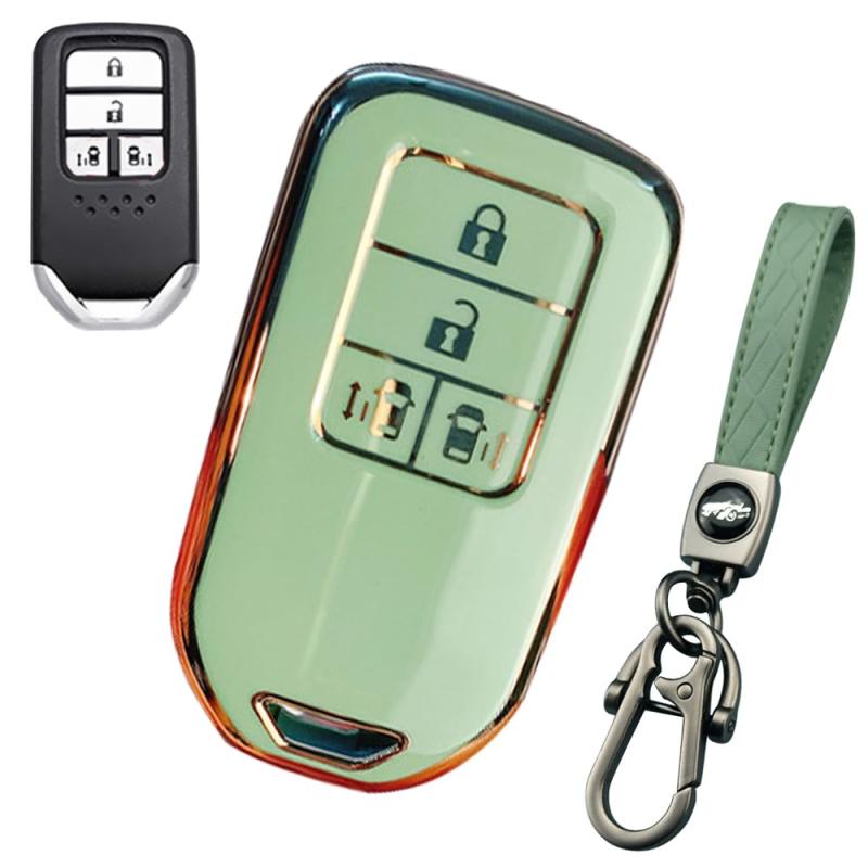 [LETINGFAR] キーケース ホンダ用 スマートキーケース キーカバー ヴェゼル s660 フリード ステップワ..