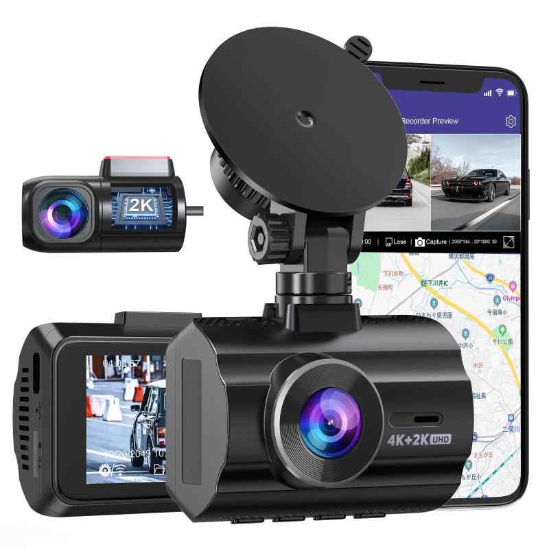【新品未開封】AQielev S8806 ミラー型ドラレコ 前後4K GPS AQielev ミラー型ドライブレコーダー s8806 】ドライブレコーダー