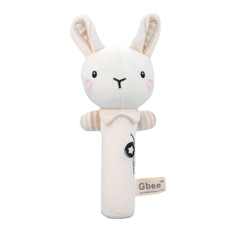 Shinse がらがら ぬいぐるみ 赤ちゃん おもちゃ ラトル りんりんスティック 可愛い 布のおもちゃ 3ヶ月から オーガニックコットン 人気 出産祝い 知育玩具 新生児 子供 ベビー 0 1 2 3歳 乳幼児