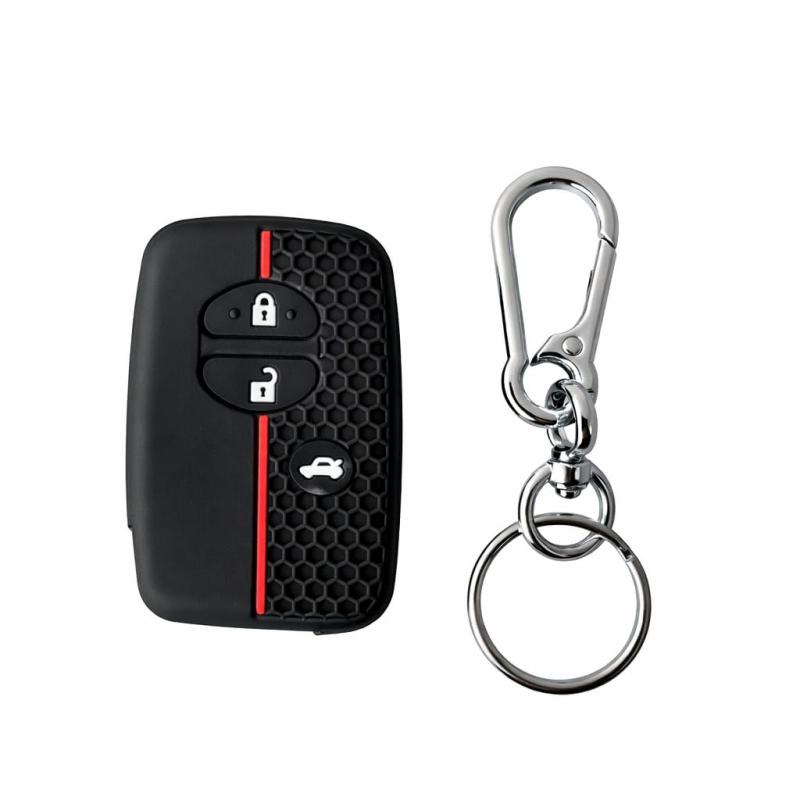 [Kinotaka] スマート キーカバー マジェスタ180 200系/ プリウス30系 /200系クラウン後期/アクア/ヴィッツ/ラクティス / ランクル200 / など専用設計シリコン製キーケース