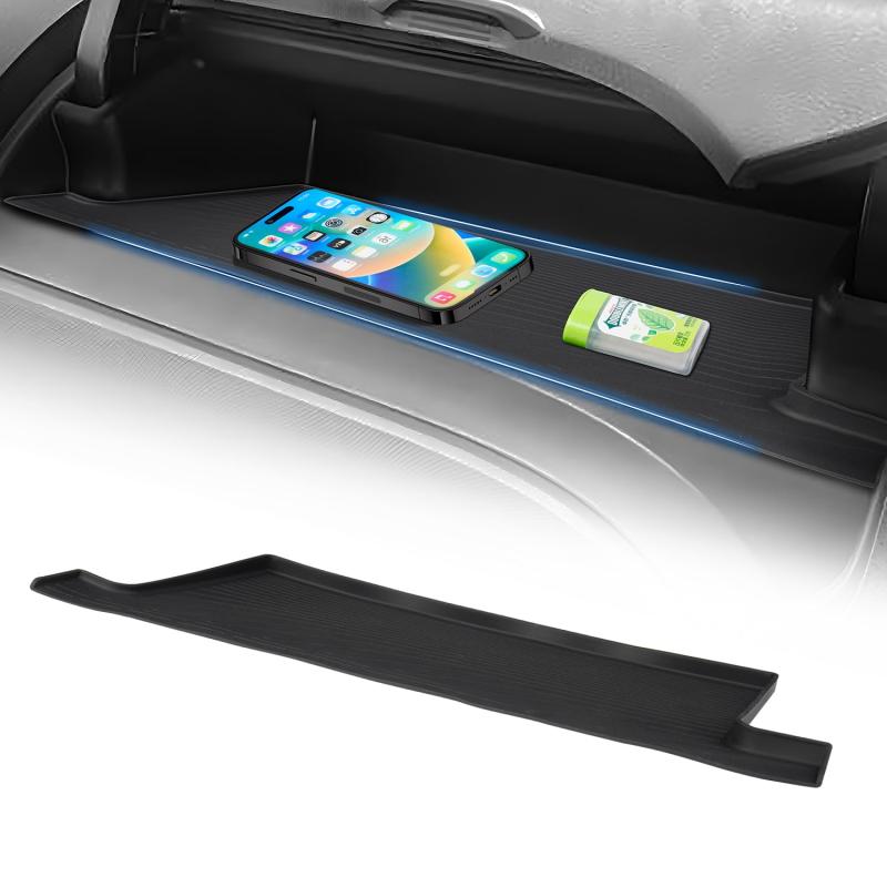 Mozan トヨタ ヴォクシー ノア 80系に適合 助手席アッパーボックス 収納トレイ マット VOXY NOAH 80系 助手席 オープントレイマット アッパーボックス 滑り止め ラバーマット キズ防止 汚れ防止