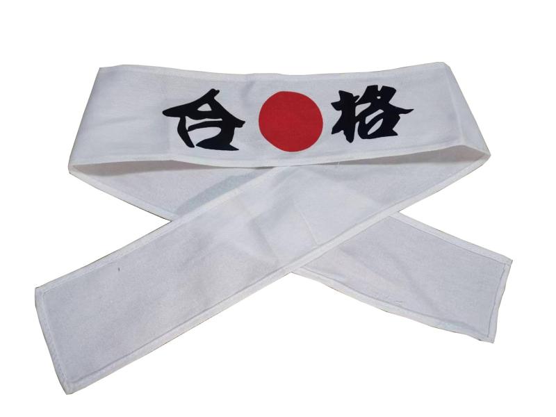 AISHITE ハチマキ 3枚セット フリーサイズ 綿 合格祈願受験生応援グッズ リストバンド 日本国旗 合格 受験 入試 試験 試合 大会 必勝 合格