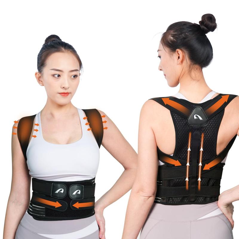 KLONVS 猫背ベルト 女性用 姿勢サポーター 通気性 軽量 姿勢ベ...(3.0)