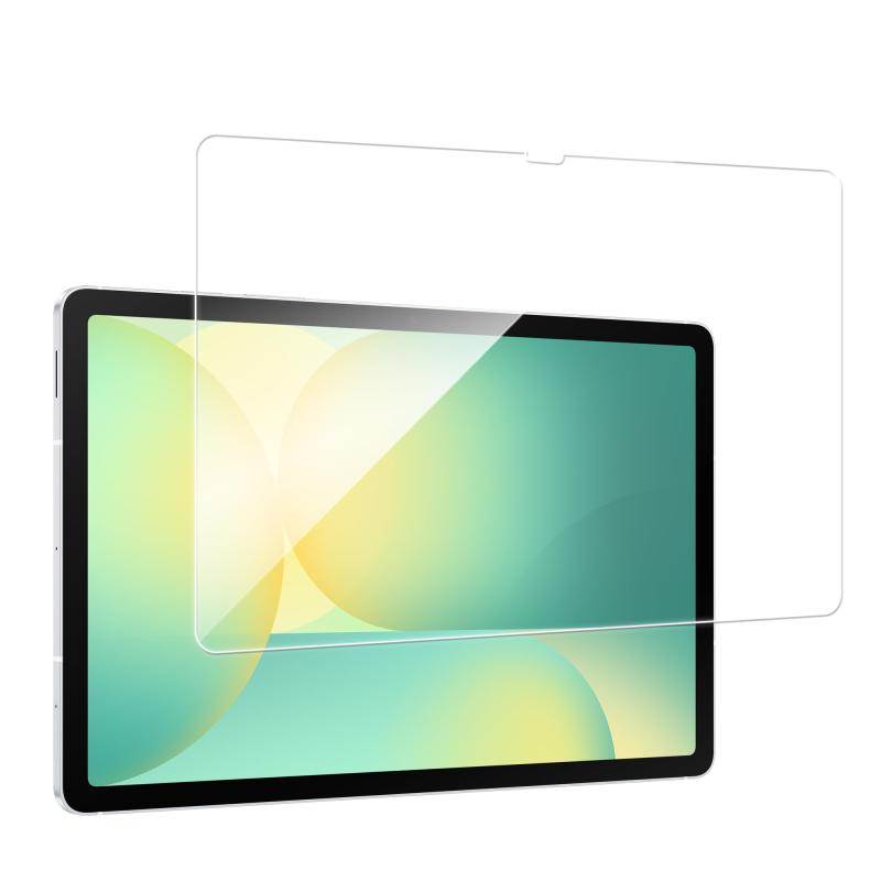 樂天商城 - KPNS 国産硝子素材製 対応 Galaxy Tab S10 FE + Plus 用の ガラスフィルム (1枚) 全面保護 強化ガラス 保護 フィルム