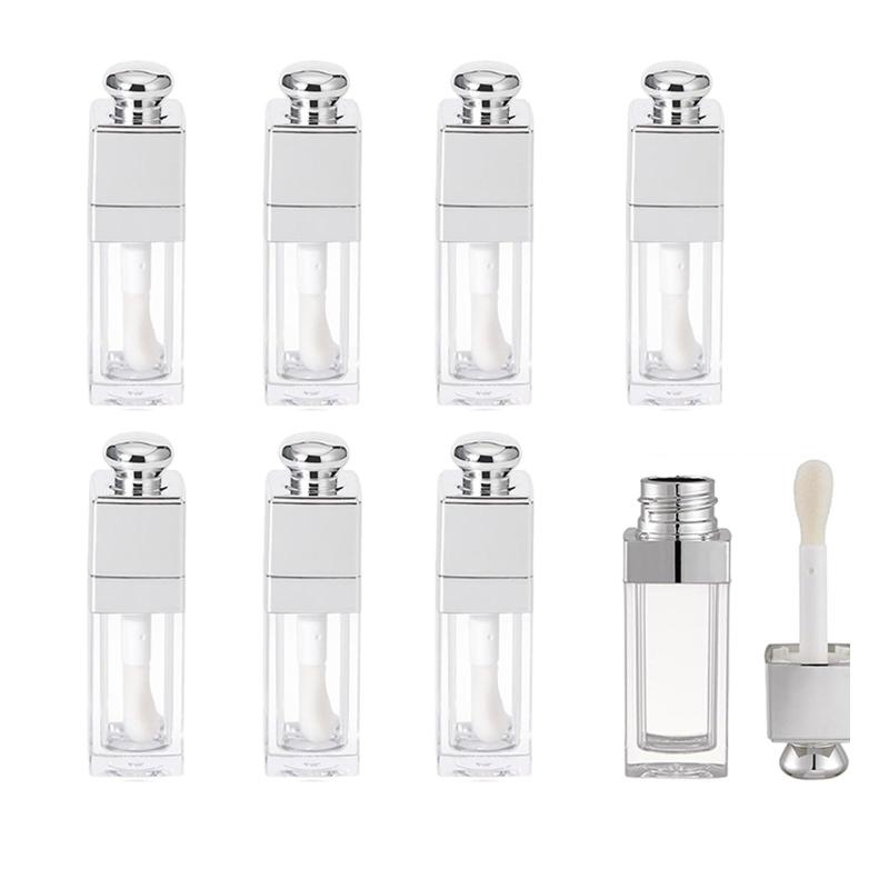 BRIIKPP リップチューブ リップグロス容器 3ml 空チューブ 手作り リ 口紅チューブ 8個セット 持ち運び便利 出張 旅行用