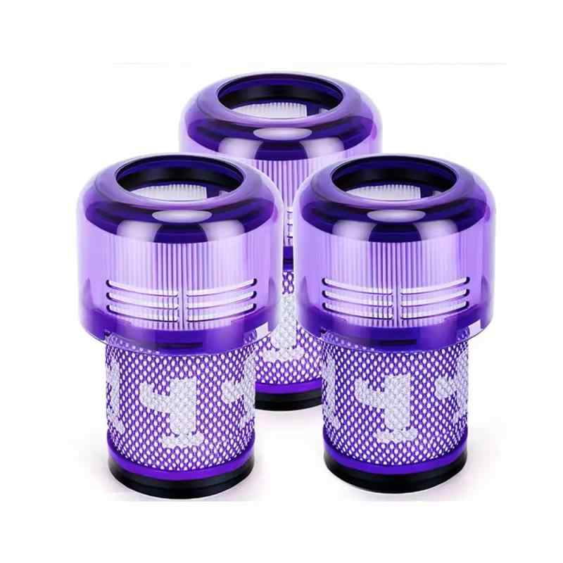 3個ダイソン掃除機 V12 SV20 SV30 V12 detect slim fluffy シリーズ 用 フィルター 交換フィルター コードレス掃除機フィルター 互換品 入り HEPAフィルター 洗濯可能 消耗アクセサリー品番971517-01 [並行