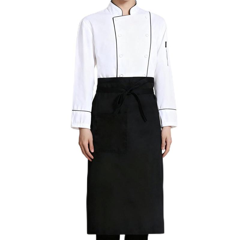 樂天商城 - [HUIKKJP] メンズ対応 ソムリエ・シェフエプロン カフェ/飲食店/家庭用 腰エプロン 前掛け お手入れ簡単