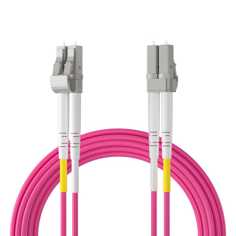 Rakuten - 10Gtek LC-LC OM4 MMF マルチモード デュプレックス 光ファイバーケーブル 宅内光配線コード 光ケーブル 7m