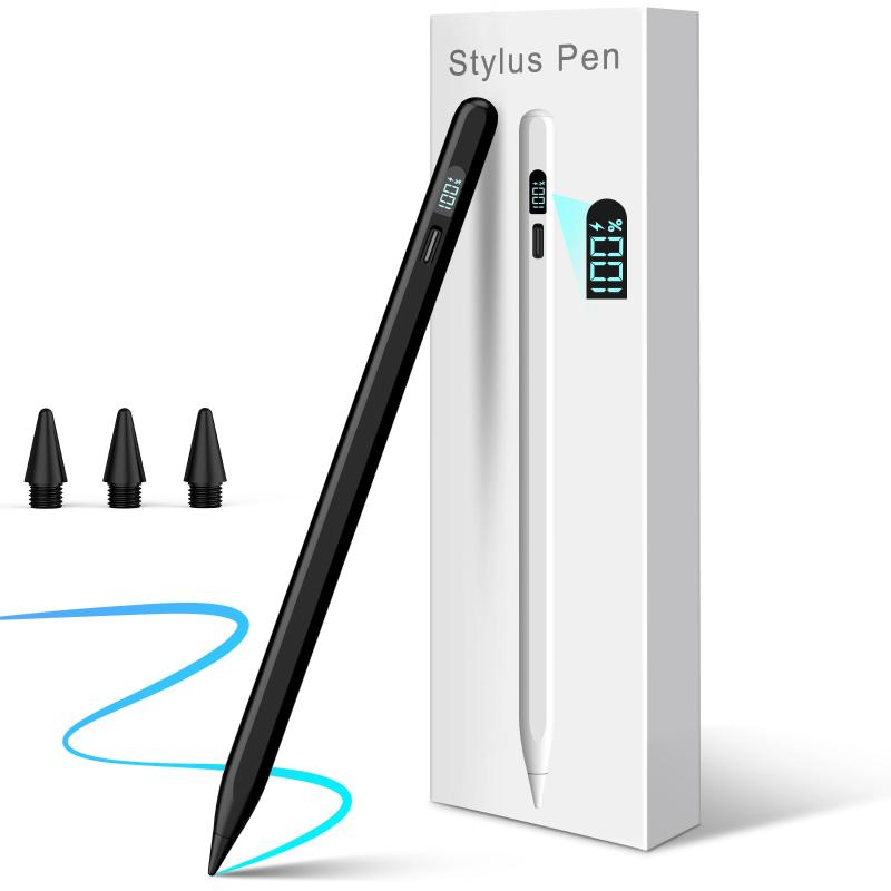 【LED電量表示・15分急速充電】ipadペンシル Mixoo タッチペン Apple Pencil互換 高感度アップルペンシル iPad専用スタイラスペン 極細ペン バッテリー残量表示/Type-C充電/傾き感知/磁気吸着/パーム【LEDで残量一目瞭然】従来のスタイラスペンは、電池残量をランプで表示するため、タイムリーにタッチペンの電池の状態を把握できず、突然の電池切れのリスクがありました。弊社の2024年最新版LED残量表示搭載のipad タッチペンは、LEDデジタルディスプレイを備えており、バッテリー残量（1～100％）をリアルタイムで一目で確認できます。これにより、ipad ペンシルの充電が必要なタイミングを把握でき、電池切れのトラブルを避けることで、より安心してご利用いただき、仕事や勉強の効率を向上させます。【超高精度・快適な書き心地】高性能なセンサーを搭載したiPadペンは、すべてのタッチ信号に即座に反応し、描画、デザイン、またはノートを取る際に途切れや遅延、ズレもなく、まるで紙に書いているかのような滑らかさを提供します。iPadタッチペンは、Apple Pencilと同じ滑らかな極細POMペン先を採用しており、微細な動きをキャッチできるため、スケッチやデザインにも簡単に対応でき、インスピレーションを瞬時に実現します。【急速充電・長時間連続使用】この高精度iPad Pro タッチペンは5Vの充電器とType-C充電ケーブルを使用しており、15分でフル充電が可能で、最大11時間の連続使用ができます。タブレットペンで描画、デザイン、またはメモを取る際に頻繁に充電する必要がなく、待機時間を減らして迅速に使用を再開できます。この画期的な設計により、あいぱっと タッチペンで創作に全力を注ぎ、作業効率を向上させ、滑らかな書き心地を楽しむことができます。プロフェッショナルや学生を問わず、このapple ペンシルはあなたのニーズに応え、創作プロセスの最高のパートナーとなります。【パームリジェクション機能・傾き感知】このipad ペンシルは誤作動防止機能を搭載しており、描画や書き込みの際に誤タッチによる誤操作を心配する必要がないです。また、このipad ペンの傾斜機能により、異なる角度で線の太さや陰影を自動的に調整できます。ipadタッチペンを使用して細やかなスケッチから大胆な落書きまで、さまざまな描画技法やスタイルに対応し、作品の繊細さと表現力を高め、創作にインスピレーションを与えます。【磁気吸着・自動スリープ】このipad pencilは2倍の超強力マグネットを搭載しており、iPadにしっかりと吸着するため、持ち運びが非常に便利です。apple pencilを探したり失くしたりする心配がなく、必要なときにすぐに取り出せます。また、Mixoo iPadペンシルは10分間操作しないと自動で電源が切れ、無駄な電力消費を抑え、バッテリー寿命を延ばします。【使いやすい・2018年以降のiPad専用タッチペン】 ipad タッチペンのキャップボタンを押すとオンになり、簡単に書き込んだり描画したりできます。アップルペンシルは面倒なBluetoothペアリングも不要で、電子機器に不慣れな初心者でも創作の楽しさを体験できます。Mixooバッデリー残量表示アップルペンシルは2018年以降のiPadモデルに対応します：iPad 第6/7/8/9/10世代、iPad Mini第5/6世代、iPad Pro 11インチ第1/2/3/4世代、iPad Pro 12.9インチ 第3/4/5/6世代、iPad Pro 13/11 インチ(M4)、Pad Air 第3/4/5世代、iPad Air 13/11 インチ(M2)。
