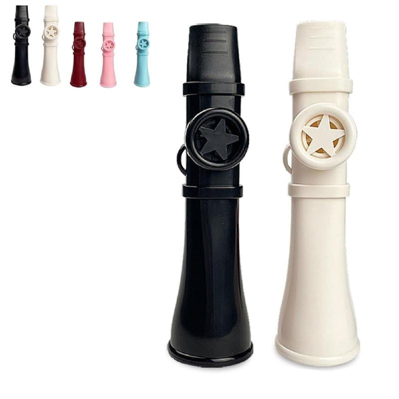 【2025最新改良モデル】カズー 軽量 良い音 Kazoo 初心者 簡単に演奏できる、大人と子供用 日本語説明書付 ストラップ付 持ち運びが簡単 メンブレン不要で洗える、ギター、ピアノ、ウクレレ