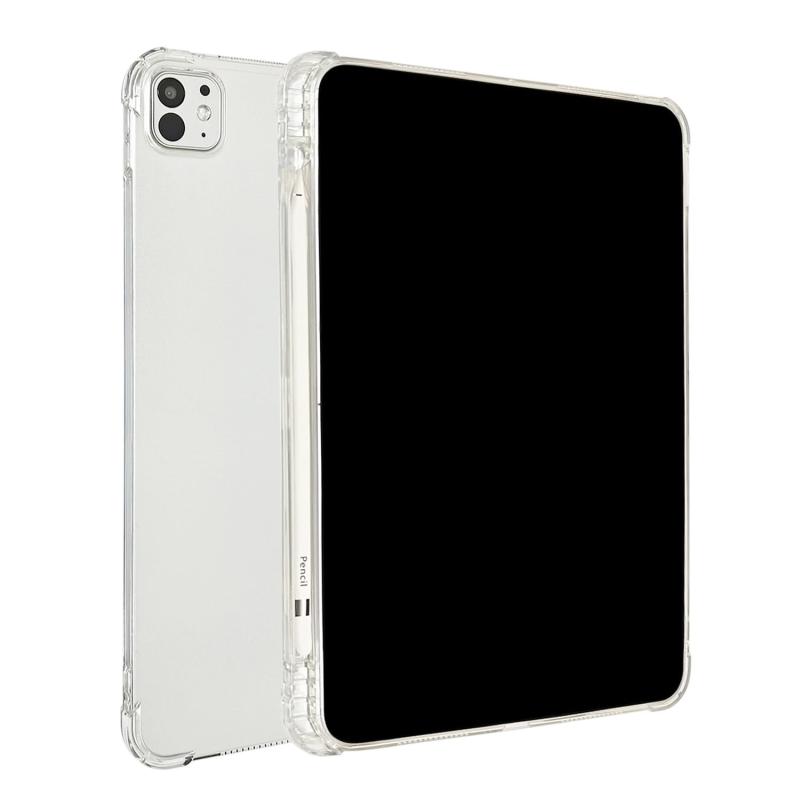 Ryo楽々生活館 タブレットケース 対応 iPad Pro 11 第4世代 第3世代 第2世代 11 インチ 用 ケース 透明 ペンホルダー付 タッチペン収納 耐衝撃 iPadPro11 ケース アイパッド プロ 11 インチ 保護 カバ