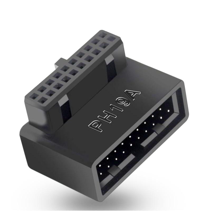 Rakuten - USB 3.0 19/20ピンアダプターオス-メス