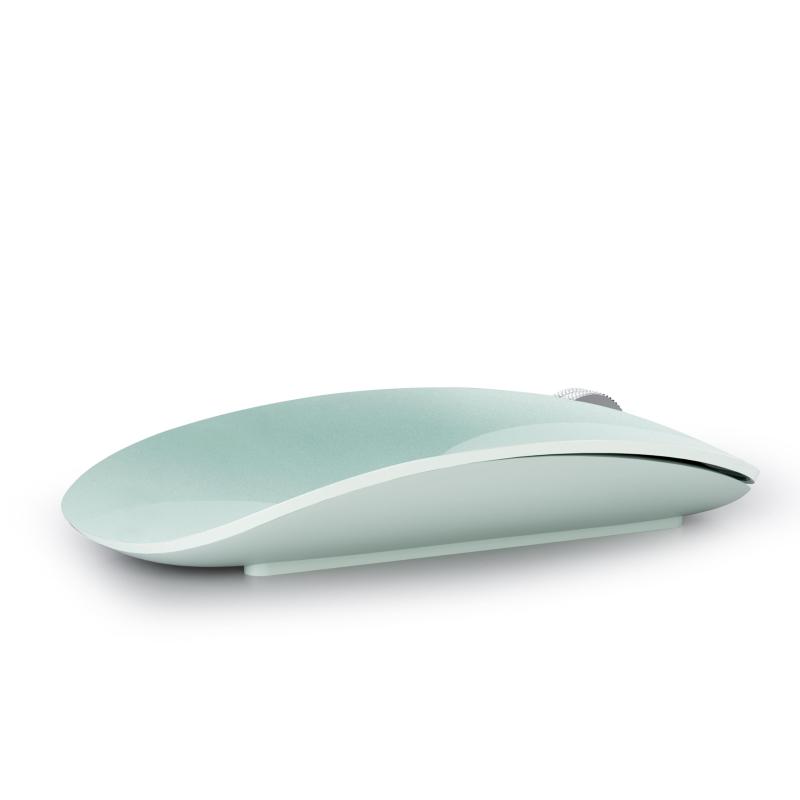 AmeToNana 雨七 ワイヤレスマウス Bluetooth マウス MouseMaster 静音マウス 薄型65g 充電式 省エネルギー 高精度 Windows/Mac/Chrome/Android/Surface/iPad OS 対応 (Green