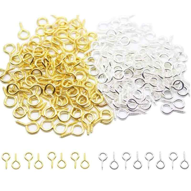 サムコス ネジヒートン uvレジン アクセサリー パーツ 金具 ハンドメイド DIY 用 手芸用品 手作り 4*8mm (ゴールド*約50個+シルバー*約50個)セット内容：ゴールド、シルバー、各50個（合計100個）。サイズ：4*8mm。アクセサリーパーツの基本アイテムハンドメイド作品のパーツに是非ご使用下さい手作りにぴったり：手作りのネックレスやブレスレット、アクセサリーなど、あなたのセンスで素敵なハンドメイドの作品がお作りいただけます。用途：手芸・クラフトに大活躍 レジンのネックレスなどが作れたり、パールなどのビーズをつけたりする。作り方、使い方は色々誕生日、父の日、母の日などちょっとしたのプレゼントに最適。注意：グラム単位での計量となるため、 ロットごとに数・重量に誤差が発生する場合が御座います。ロットによってサイズ・色調・メッキの仕上がりに若干のばらつきがございますが予めご了承ください。小さなパーツが含まれますので、お子さまの手の届かない所でのご使用・保管をお願いいたします。