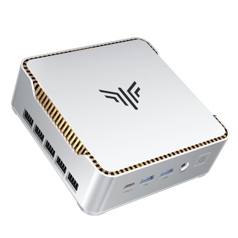 NiPoGi ミニpc Intel Core i9 14900HX 最大5.8GHz 24コア/32スレッド 32GB RAM+1TB NVMe SSD 拡張可能 Win11 Pro mini pc 4K三画面対応 WiFi 6E/BT5.2 有線LAN