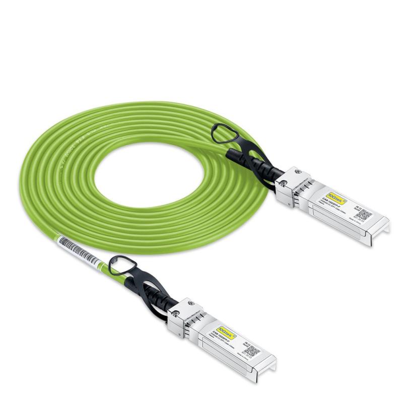 10Gtek 10G SFP+ ケーブル, SFP+ DAC Twinaxケーブル, Cisco SFP-H10GB-CU3M、 Meraki、Ubiquiti UniFi、Mikrotik、Fortinet、 Netgear、Arista、D-Link