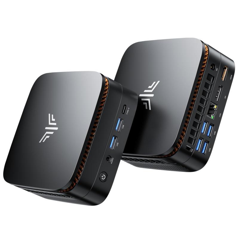 NiPoGi ミニpc Ryzen 4300U  mini pc 最大3.70GHz 4C/4T 16GB+512GB 4TB拡大可能 ミニパソコン Windows11 Pro みにPCフル機能Type-C/DP1.4