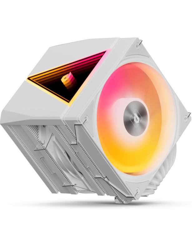 Novonest ARGB cpuクーラー TDP280W デュアルタワー 空冷CPUクーラー 静音ファン LGA/AMD「UE2EliteTC8C