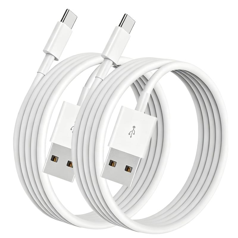 USB Type C ケーブル 2m 2本 USB-A to USB-C 3A充電 データ転送対応 映像出力非対応 POTRRCIUSUER