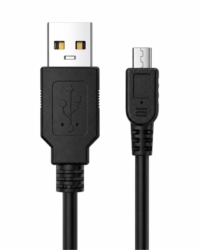 Mini USB ケーブル 1m USB-A to Mini-B USB 2.0 充電 データ転送対応 480Mbps ブラック PVCケーブル Mini USB端子搭載機器用 デジタルカメラ ドライブレコーダー GPS 外付けHDD MP3/MP4 PS3コントローラー対応【Mini-B USB端子用】 本品は USB-A 端子から Mini-B USB 端子へ接続する Mini USB ケーブルです。Mini USB / Mini-B USB端子を搭載した機器に対応しており、充電やデータ転送に使用できます。ご購入前に、お使いの機器の端子形状をご確認ください。【充電＆データ転送】 USB 2.0規格に対応し、最大480Mbpsのデータ転送が可能です。デジタルカメラの写真データ転送、ドライブレコーダーやGPS機器の接続、MP3/MP4プレーヤーのファイル同期など、日常の充電・データ管理に便利です。【幅広い機器に対応】 Mini-B USB端子を搭載したデジタルカメラ、ドライブレコーダー、GPS、外付けハードドライブ、MP3/MP4プレーヤー、PS3用コントローラーなどに使用できます。機器側の仕様により、充電のみ・データ転送のみとなる場合があります。【1mで扱いやすい長さ】 約1mのケーブル長で、デスク周り、車内、テレビ周辺、充電器との接続などに使いやすいサイズです。黒色PVC外被を採用し、柔らかく取り回しやすいため、日常使用や予備ケーブルとしても便利です。【端子形状にご注意】 本品は Mini-B USB端子用です。Micro USB端子、USB-C端子には対応しておりません。Mini USBとMicro USBは形状が異なるため、無理に差し込まないでください。端子形状を確認してからご使用ください。