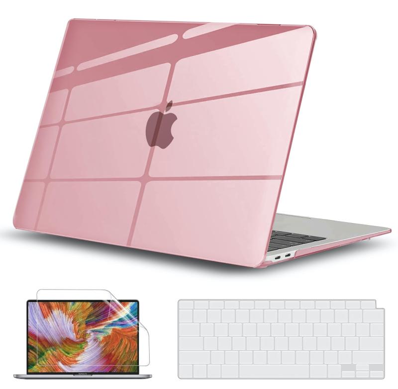 GVTECH MacBook Air 13.6インチ 2025 2024 2023 2022年発売 M4 A3240 M3 A3113 M2 A2681 用ケース、クリスタルクリアケース、プラスチックハードシェル&amp;キーボードカバー&amp;スクリ