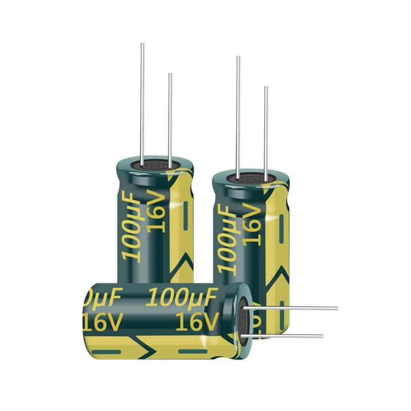 PENGLIN 20個 電解コンデンサ アルミ電解コンデンサー 16V 100UF 105℃ 5X11mm 高周波 低抵抗 長寿命(16V 100μF)種類：電解コンデンサ／静電容量：100μF／定格電圧：16V電解コンデンサの寸法：5X11mm使用温度範囲：-40℃～+105℃静電容量許容差：±20％105℃品電解コンデンサ。一般回路用ながらオーディオ回路にも多用されています。