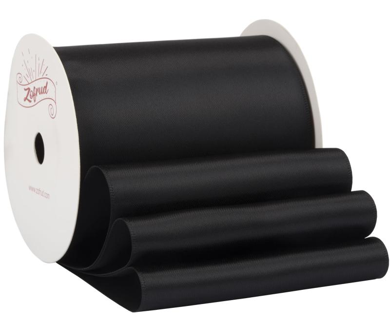 【Zofrud】サテンリボン幅89mm x 9m巻 - 手芸、ラッピング、 花束、ウェディングに最適 (ブラック)🎉【Zofrud】のリボンは100％の高級糸で作られ、密度のある織りで構成されており、変形しにくく、簡単に折りたたむことができる品質を提供しています。🎉14種類の鮮やかなリボンカラーからお選びいただけます。赤ちゃんのシャワーやクリスマスプレゼントに繊細なパステル色や活気ある赤が必要な場合でも、対応できます。🎉リボンは10ヤードの連続巻きで提供されているため、スプライスの心配はありません。滑らかな表面でしわもなく、パッケージから直接使用できます。🎉高品質でシルキーで光沢のあるサテンリボンで創造力を発揮しましょう。7つの異なるサイズで、クラフトに必要なニーズに合わせた優れた価格で提供しています。🎉この両面サテンリボンは非常に使い勝手が良く、リボン、ギフト包装、ウェディング、ホームデコレーションなどに最適です。当社のリボンは作品にエレガンスと魅力を加えます。