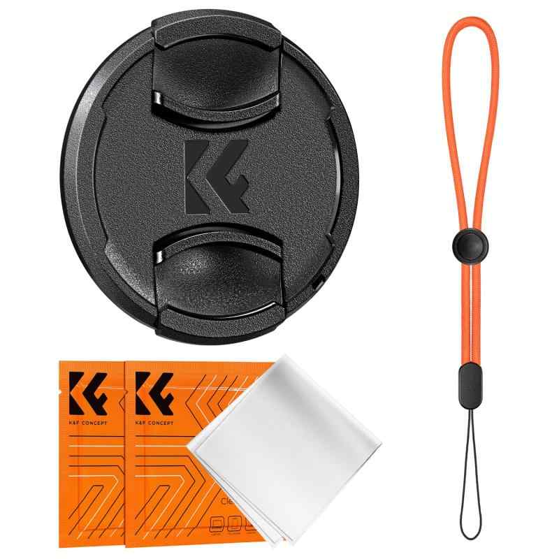 K&amp;F CONCEPT 82mm レンズキャップ 4点セット