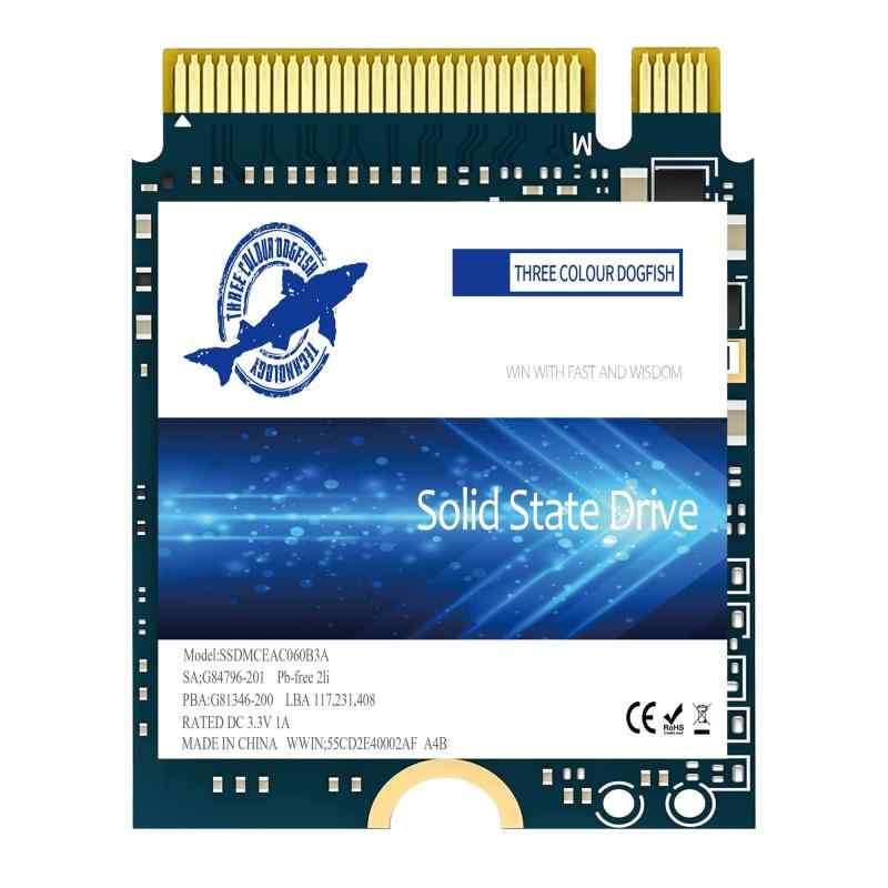 Dogfish M.2 2230 SSD, NVMe 1TB PCIe 3.0 内蔵SSD読み込み速度最大2400MB/s, 低消費電力, Steam DeckやMicrosoft Surfaceなどに対応した高性能SSD（M.2 2230 NVMe 1