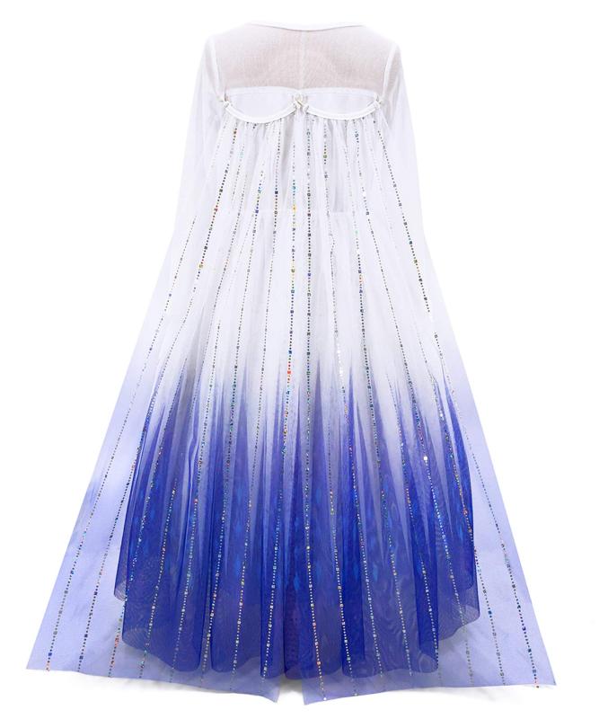 【Axaxa】プリンセスドレス 子供 豪華7 点セット キッズコスチューム ワンピース ブルー(3) 110 whitehalca-10284700 White market サンプル画像2