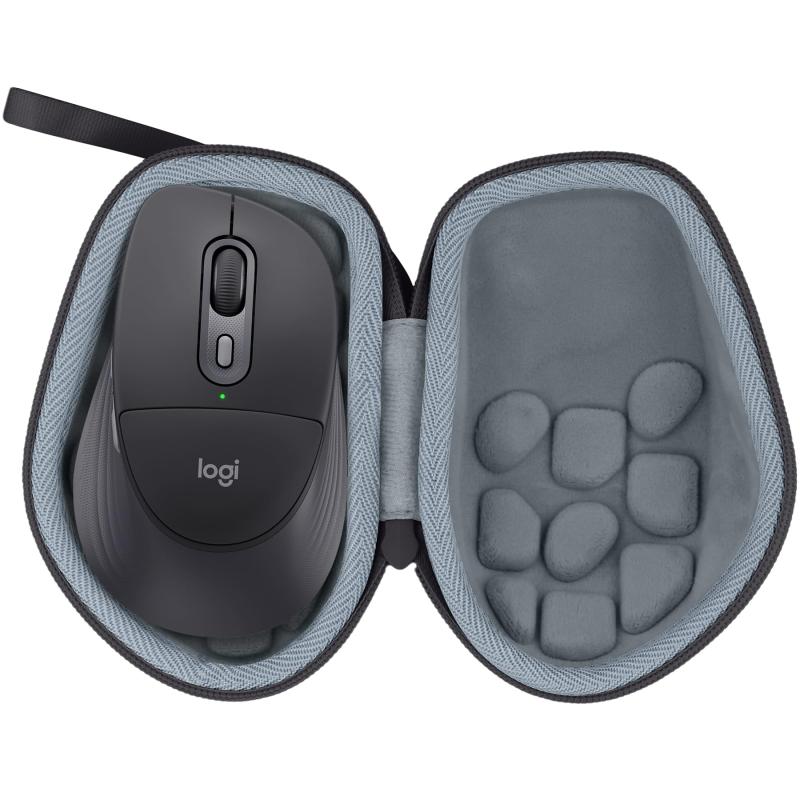 （ケースのみ）co2CREA 対応 ロジクール Logicool ワイヤレスマウス M850LGRd/M850LGR/M840LGRdケース ブラック【ぴったりフィット】ケースは、ロジクール M850Lのために特別設計されており、logicool m840をまとめて収納できます。【外層は表面防水】外側の層はEVA素材を採用してハードナイロン製で、硬く、耐衝撃性、傷防止に優れています。 表面防水と防塵性にも優れています。logicool m850lgrdをしっかりと保護できます。【柔らかな裏地】内層の裏地は柔らかい素材を使用して、繊細で肌触りが良く、ロジクール m850l/m840lをスクラッチから守り、ご心配なくm850lgrd/m850lgr/m840lgrd/m840lgrを良く収納できます。使用に耐えることができます。【持ち運び便利】ケースには、Logicool ワイヤレスマウス M850/M840を持ち運びに便利のために、頑丈なファスナーとストラップ付きを設計されており、いつでもどこに行っても、例えば外出や旅行の時にロジクールワイヤレスマウス M850L/M840Lをコンパクトで携帯しやすいです。【衝撃吸収クッションパッド搭載】ロジクール logicool m850l/m840l専用の収納ケースです。ケース内部には衝撃吸収クッションパッドを備え、移動中の衝撃や振動からマウスを保護します。ご注意：本製品にはマウス本体は同梱されておりません。（ロジクール Logicool M850LGRd/M850LGR/M840LGRd/M840LGRやアクセサリなどを含まれていません）