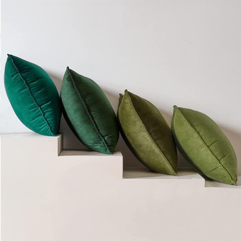 Topfinel クッションカバー 60×60cm 4枚セット グラデーション おしゃれ 北欧 ベル...